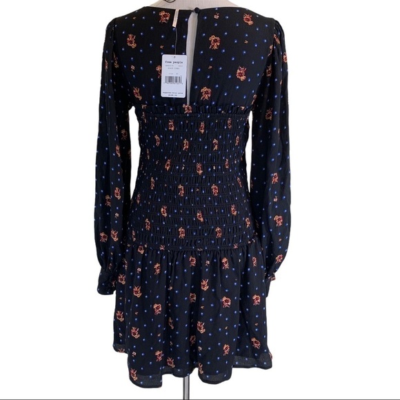 NWT Free People mini floral dress - Picture 3 of 15